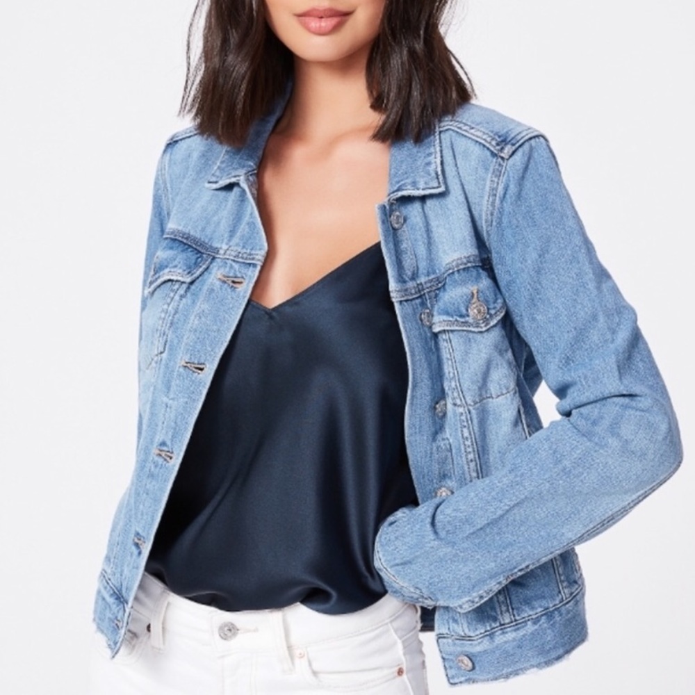 Paige Medium Wash Denim Jacket